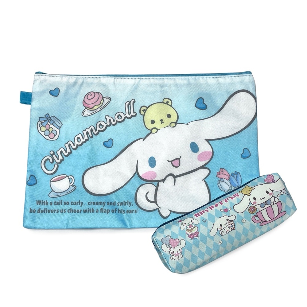 Cinnamoroll Zip Envelope & Pencil Case 2-Piece Set
